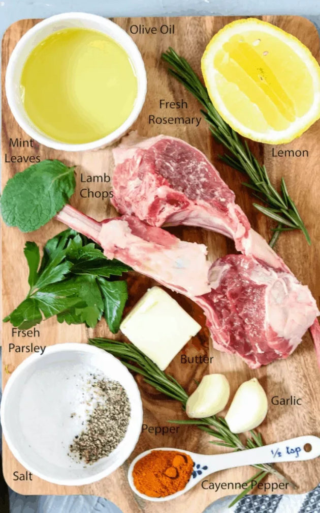 Baked-Lamb-Chops-Ingredients-Savory-Thoughts-640x1024
